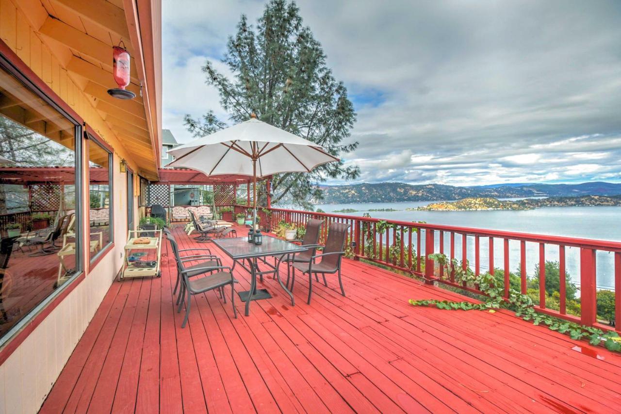 Spacious Kelseyville Home With Large Lakefront Deck! Exteriör bild